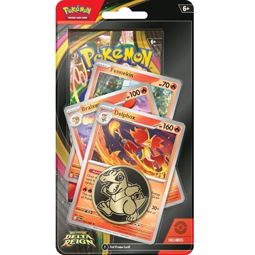 Delta Reign - Premium Checklane Blister - Delphox Line - Pokemon TCG (ENG)